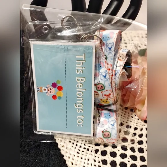 ⏰(5/$25) Coco Melon Lanyard with ID Badge Holder and Lobster Claw hook New Price - Picture 4 of 12